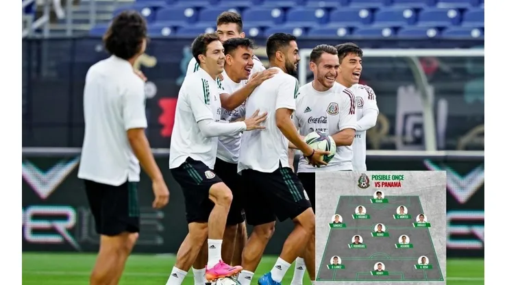 ¡Probable XI de México ante Panamá!