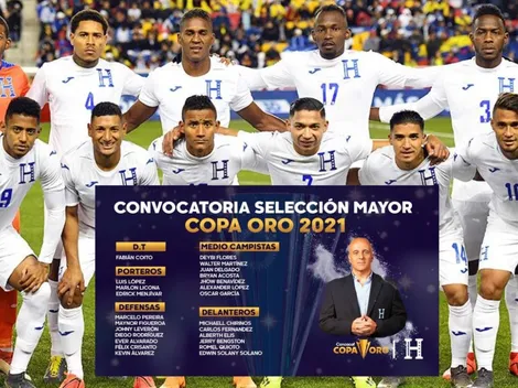 Los elegidos de Honduras para la Copa de Oro