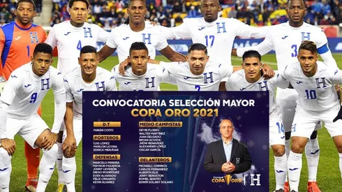 Los elegidos de Honduras para la Copa de Oro