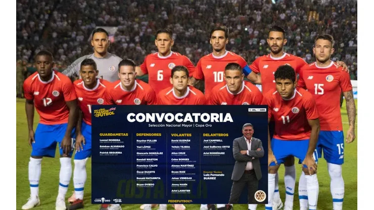 Copa Oro 2021: Costa Rica presenta su convocatoria oficial