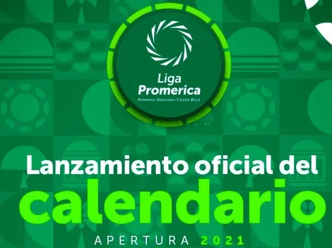 Primera División de Costa Rica: fixture confirmado del Apertura 2021
