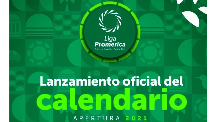 Primera División de Costa Rica: fixture confirmado del Apertura 2021