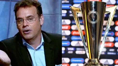 ¡El palo de David Faitelson a la Copa Oro!