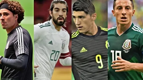 Las bajas de México para la Copa Oro