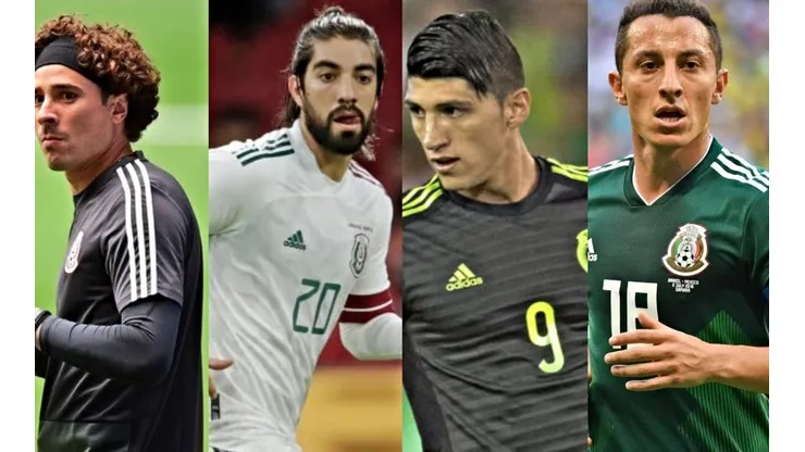 Las bajas de México para la Copa Oro