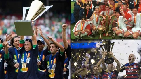 Tabla histórica de ganadores de la Copa Oro