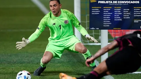 Sin Keylor para la Copa de Oro