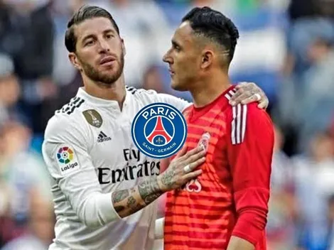 ¿Keylor Navas y Sergio Ramos se reencuentran en París?