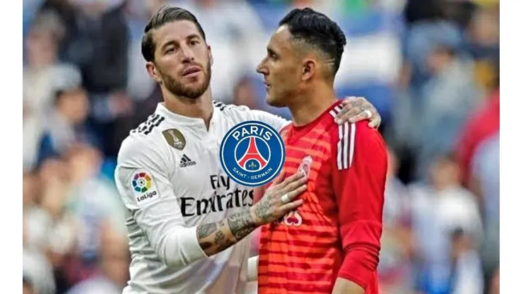 ¿Keylor Navas y Sergio Ramos se reencuentran en París?