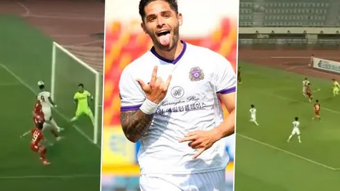 Jonathan Moya marca dos goles para la victoria del FC Anyang [VIDEO]