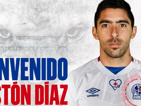Olimpia hace oficial la llegada de Gastón Díaz