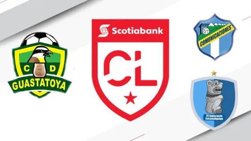Liga Concacaf 2021: definidos los rivales de Guastatoya, Comunicaciones y Santa Lucía Cotz