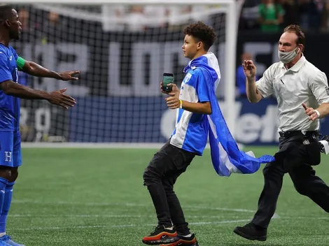 Maynor Figueroa salvó a un infiltrado de la seguridad del estadio [VIDEO]