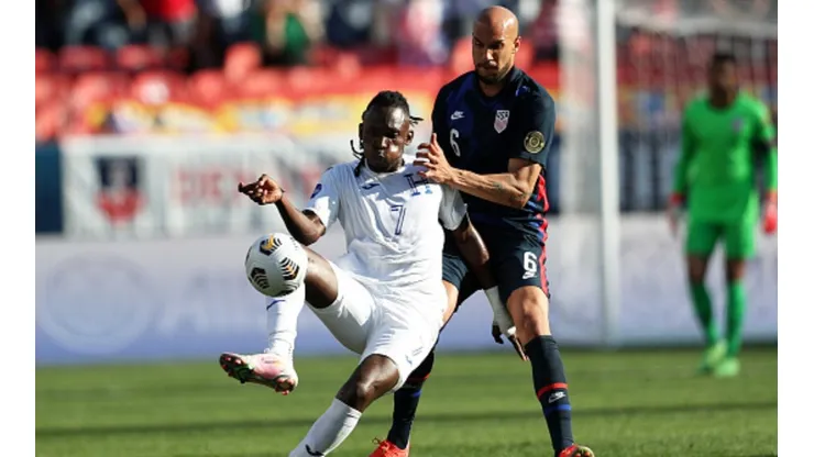Honduras pierde ante Estados Unidos por un gol sobre la hora