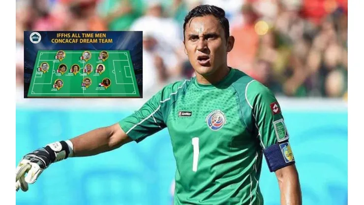 ¡Keylor Navas afuera del once histórico de Concacaf!
