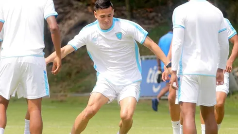 Rubio Rubín ya entrenó con la selección de Guatemala