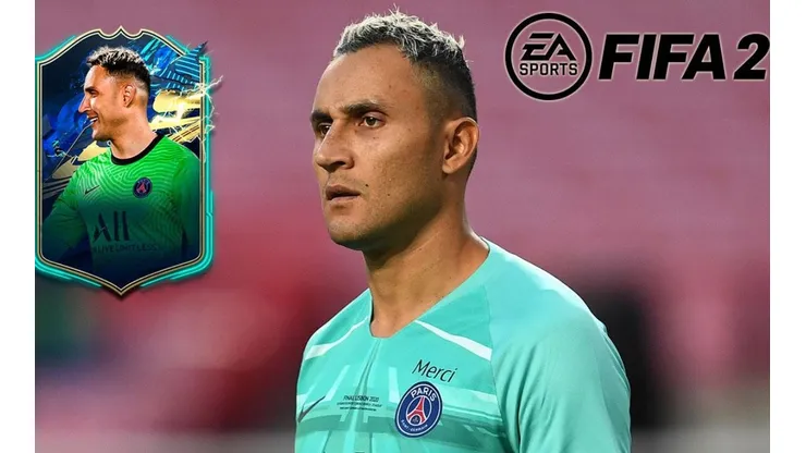 Keylor Navas recibe su mejor carta en la historia del FIFA y se mete en curioso Top 10