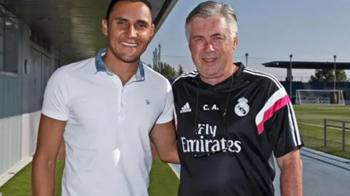 ¡Keylor Navas recibe noticias desde Madrid!
