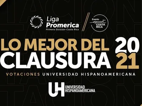 Premios de Unafut a lo mejor del Clausura 2021: ternados y cómo votar