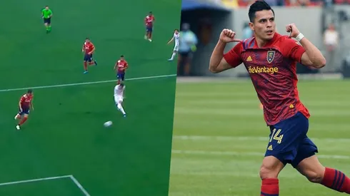 Rubio Rubín marca golazo para el Real Salt Lake [VIDEO]