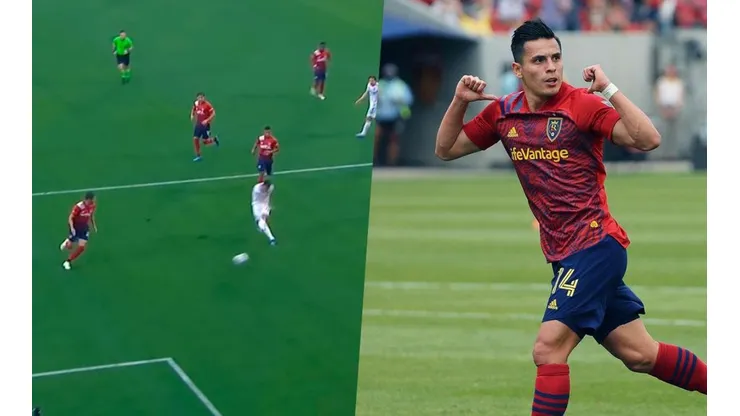 Rubio Rubín marca golazo para el Real Salt Lake [VIDEO]