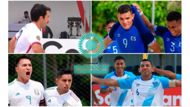 Eliminatorias Concacaf al Mundial de Futbol Playa: los partidos de hoy 22 de mayo