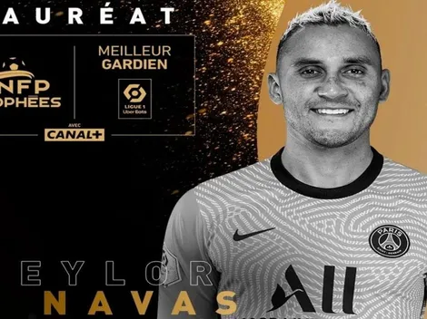 Keylor Navas es elegido el mejor portero de la Ligue 1 de Francia