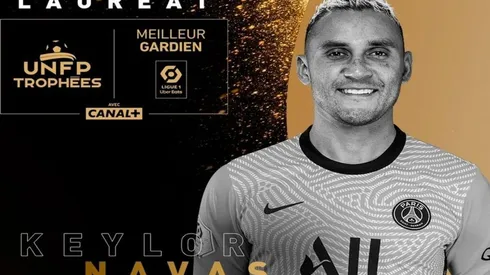 Keylor Navas es elegido el mejor portero de la Ligue 1 de Francia
