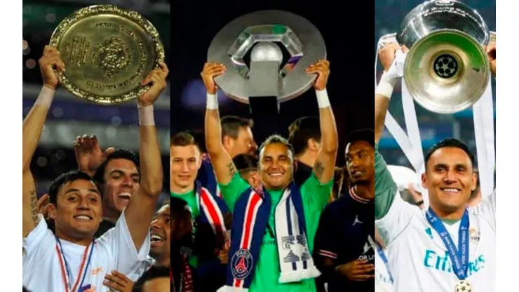 ¡Todos los títulos de Keylor Navas!