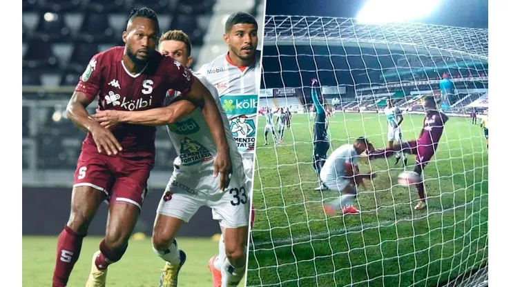 Dura sanción para Kendall Waston por su patada a Johan Venegas