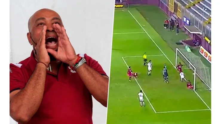 Maurico Wright se enojó con el arbitraje y con Johan Venegas