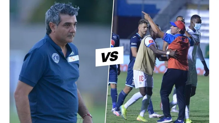 Diego Vázquez atacó directamente a Pedro Troglio por su reacción