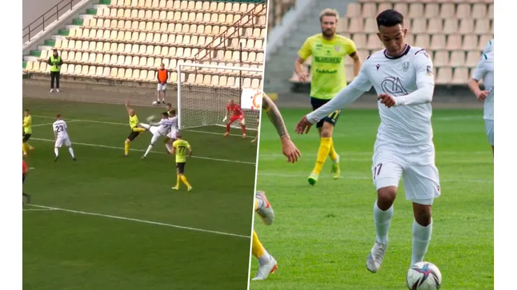 Ariagner Smith marcó un golazo, pero no alcanzó para evitar la derrota