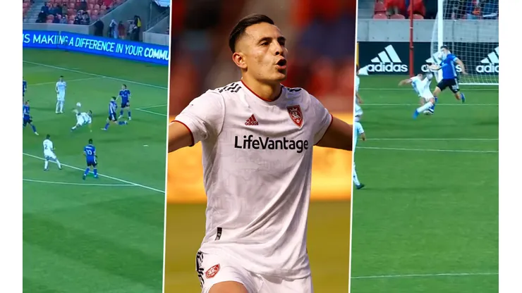 Rubio Rubín marca un golazo de chilena contra SJ Earthquakes