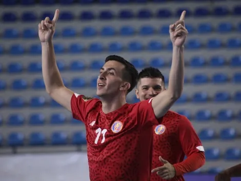 Costa Rica clasifica al Mundial de futsal con autoridad