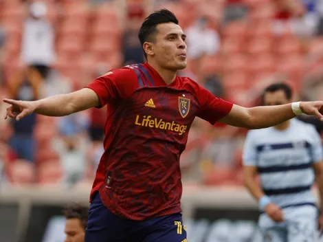 Rubio Rubín anota un doblete con Real Salt Lake