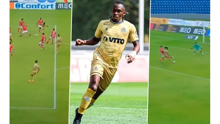 Alberth Elis anotó su primer doblete con la camiseta del Boavista