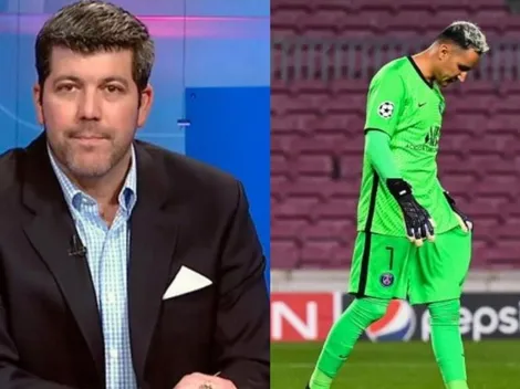 Fernando Palomo opinó sobre el error de Keylor Navas