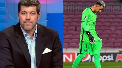 Fernando Palomo opinó sobre el error de Keylor Navas