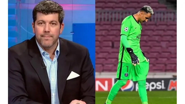 Fernando Palomo opinó sobre el error de Keylor Navas