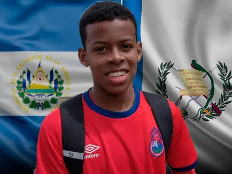 Jair Asprilla: el juvenil por el que se pelean El Salvador y Guatemala
