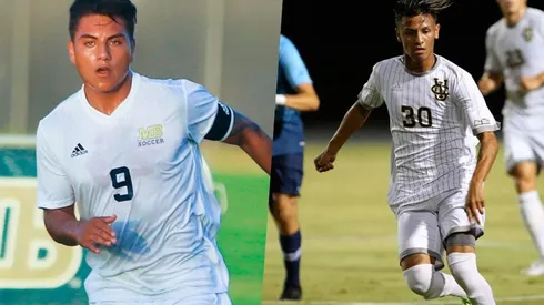 Roberto Molina y Walmer Martínez se conviertieron en futbolistas profesionales