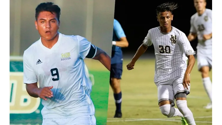 Roberto Molina y Walmer Martínez se conviertieron en futbolistas profesionales