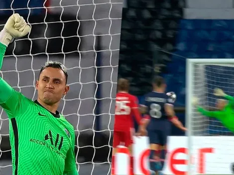 La espectacular tapada de Keylor Navas que le da vida al PSG [VIDEO]