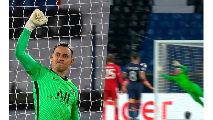 Sorprendente paradón de Keylor Navas contra el Bayern Munich