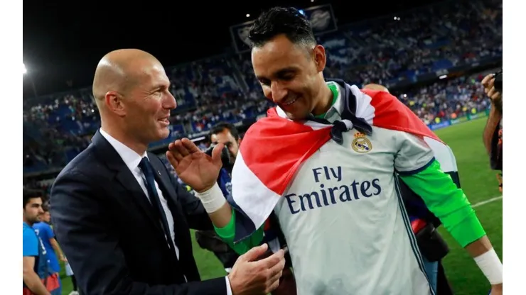 Franck Leboeuf contó que Zidane quería la continuidad de Navas