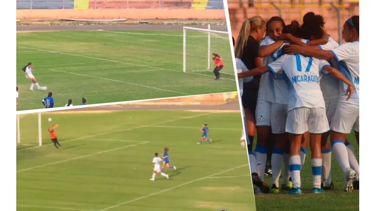 Selección femenina de Nicaragua venció 2-0 a El Salvador en partido amistoso