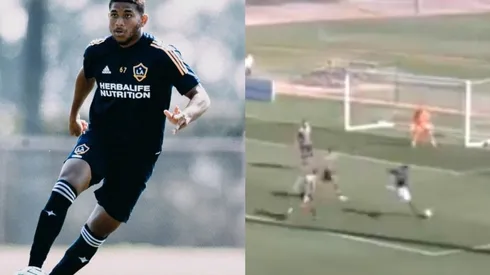 Golazo de Carlos Harvey con los Angeles Galaxy [VIDEO]