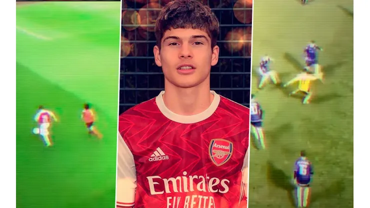 Así juega Elián Quesada, el futbolista costarricense de la cantera del Arsenal