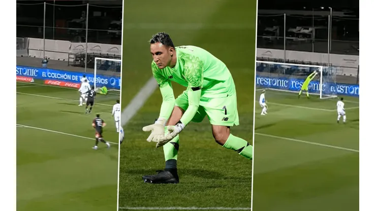 Keylor Navas se luce con increíble doble atajada para evitar el gol de México